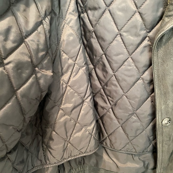 Vintage Wilson Thinsulate Bomber Leather Jacket Lg - Picture 3 of 7